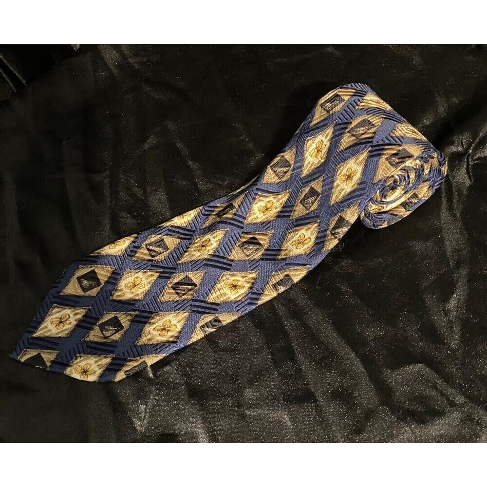 Robert Talbott Mens Tie Nordstrom Best of Class Regal‎ 100% Silk Blue Stripes
